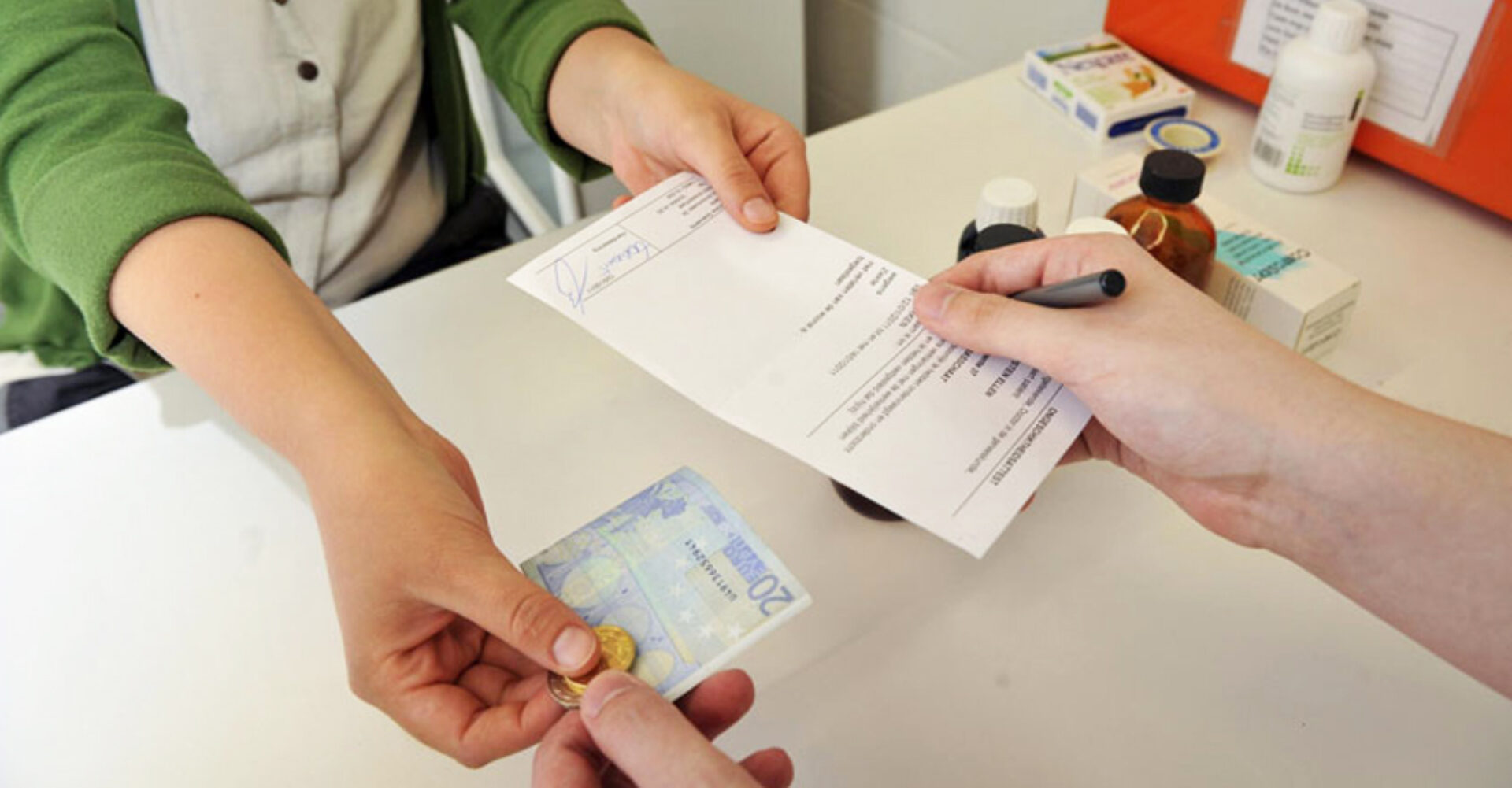 Dokter briefje geld